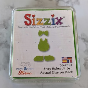 Sizzix Die Cut Bitty Swimsuit Set