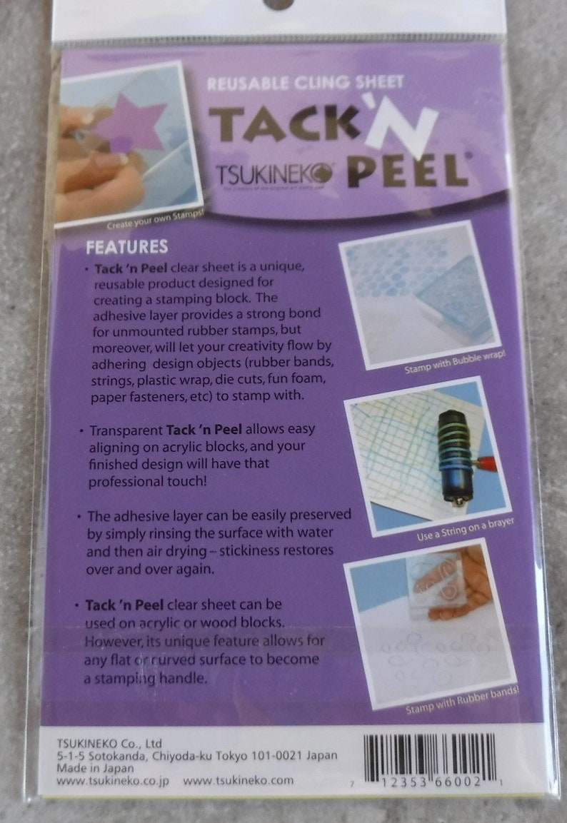 Tack N Peel Sheets by Tsukineko Etsy