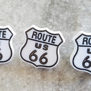 3 Disney Route 66 Cars Shank Buttons Size 11/16&quot;
