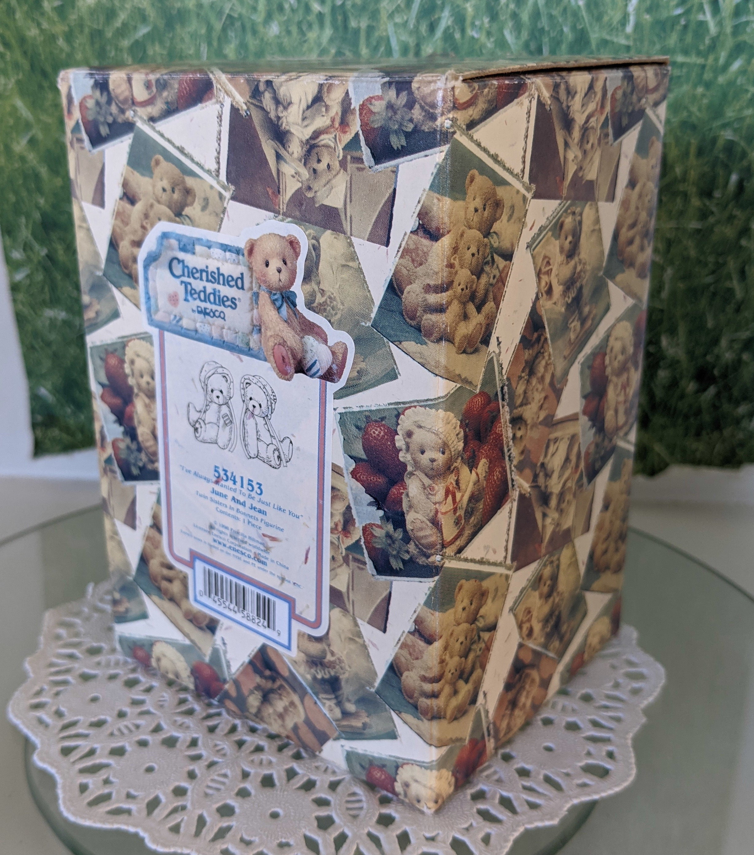 June and Jean Cherished Teddies Figurine - Etsy