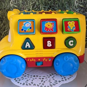 Vintage Fisher Price Baby Smartronics Nursery Bus - Etsy