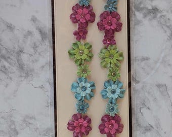 Bordures Et Diviseurs D'embellissements Floraux | Vecteur Premium
