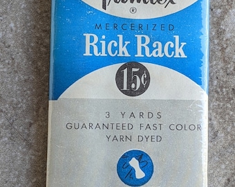 Trimtex Rick Rack Black
