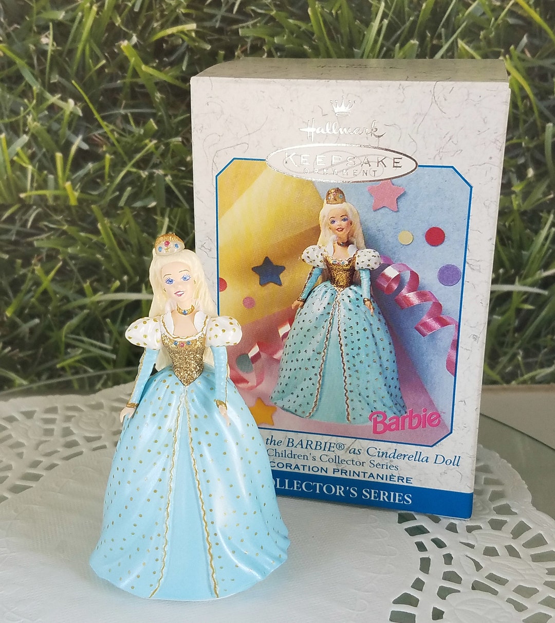 Barbie as Cinderella Doll Hallmark Ornament 1999 - Etsy