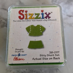 Sizzix Die Cut Bitty Short set