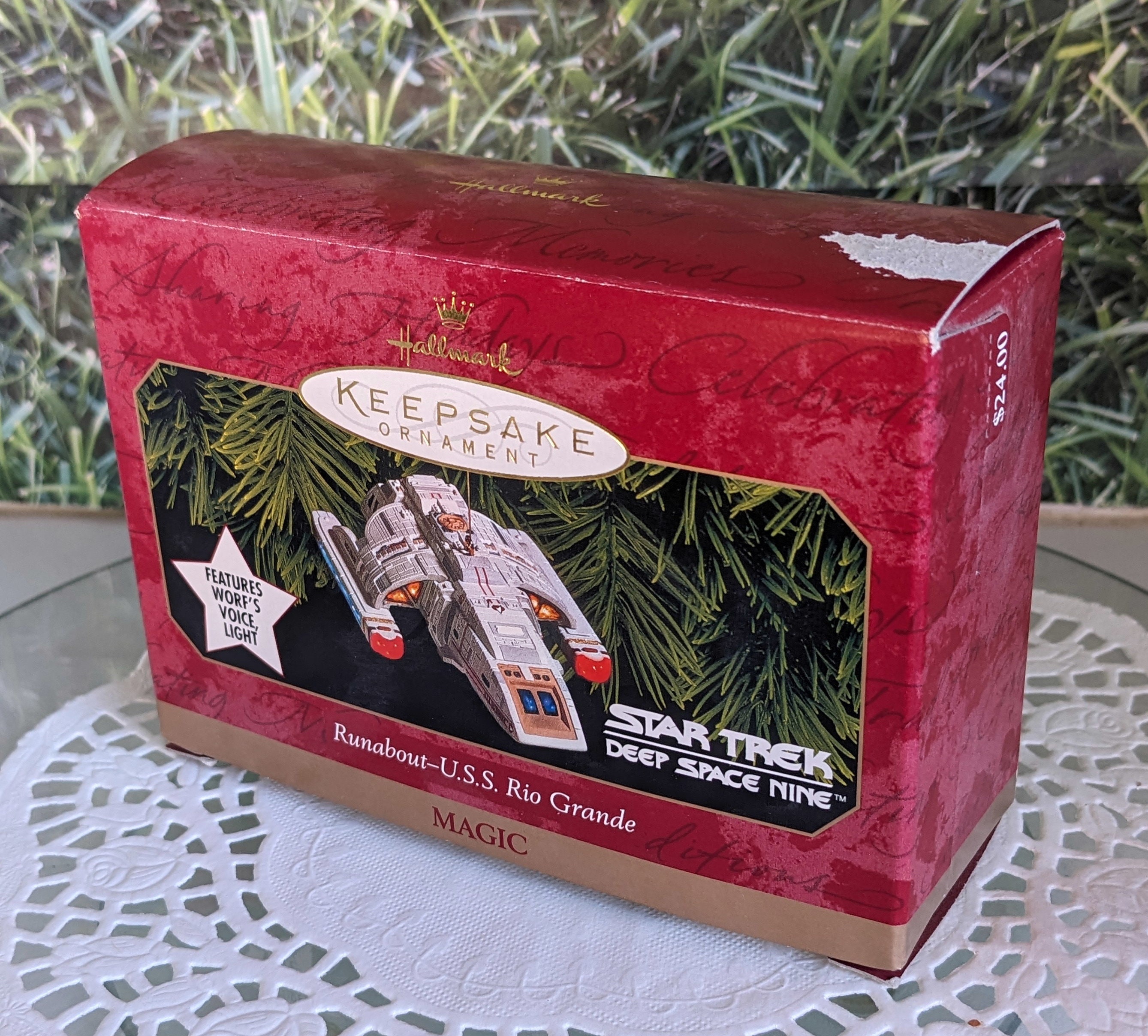 Runabout-u.s.s. Rio Grande Star Trek Deep Space Nine Hallmark