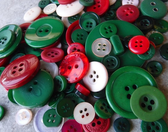 christmas buttons bulk