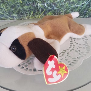 Bernie the Dog Beanie Babies Vintage TY 1996 with Original Tags