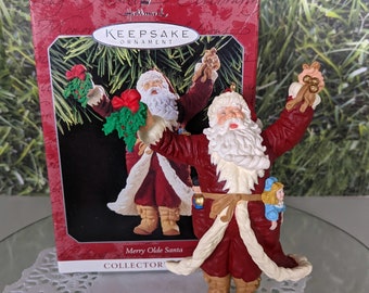 Merry Olde Santa Hallmark Ornament 1998