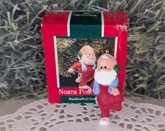 North Pole Jogger Hallmark Ornament 1989