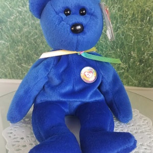 Clubby the Bear Beanie Babies Vintage TY 1998 with Original Tags