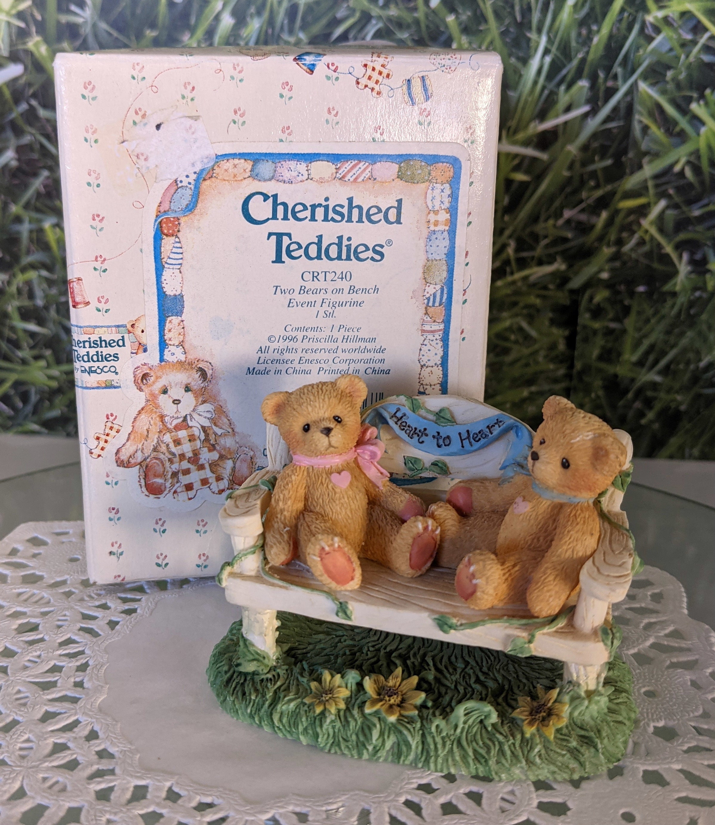 cherished teddies stuffed bear