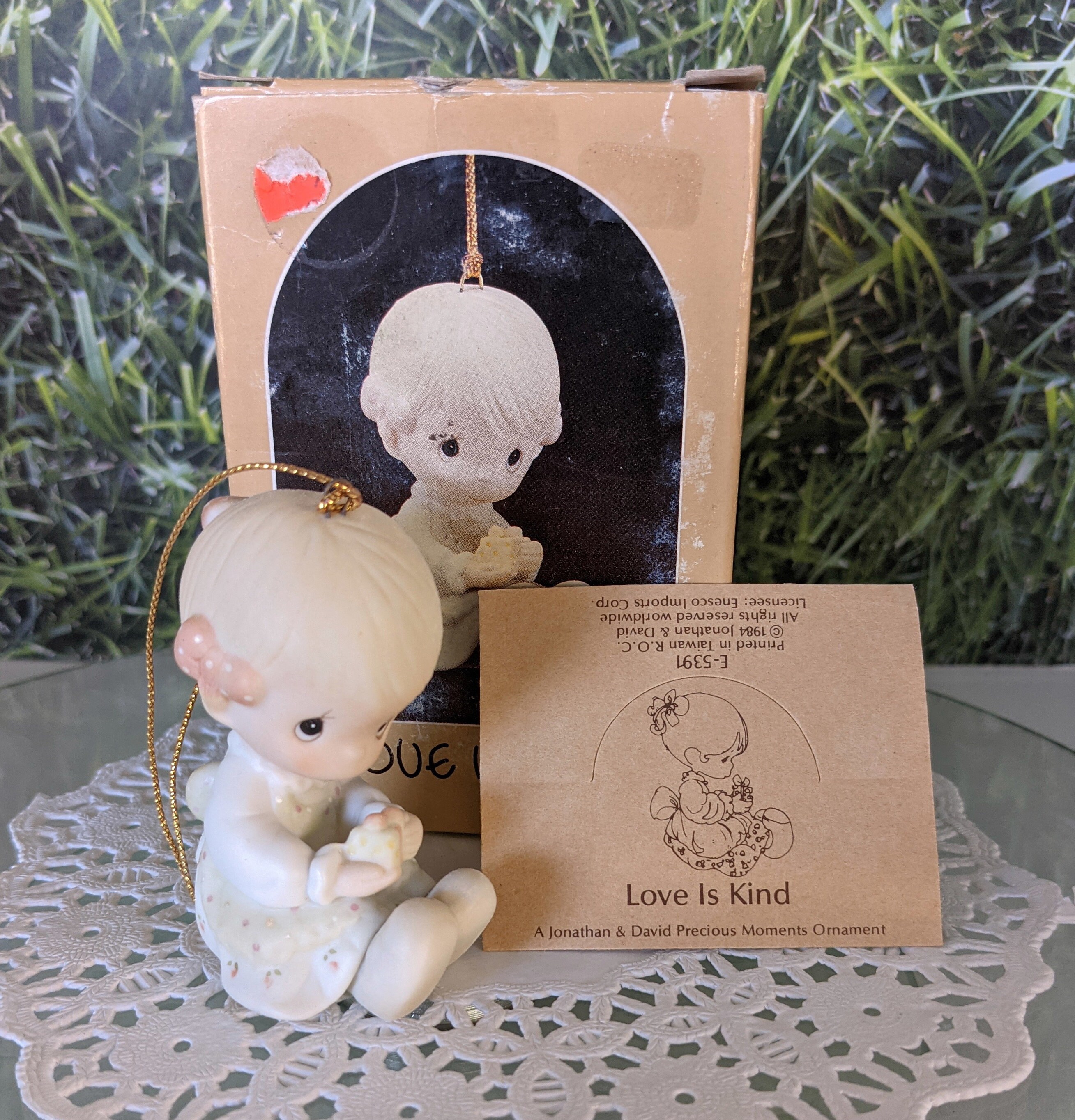 Love is Kind Precious Moments Ornament - Etsy