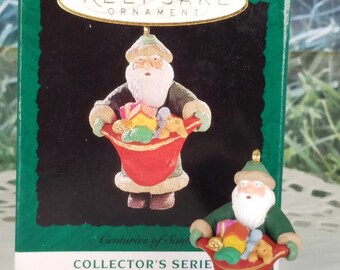 Centuries of Santa Hallmark Miniature Ornament Christmas 1995