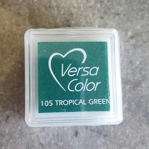 VersaColor Ink Cube by Tsukineko Tropical Green