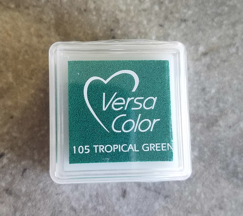 VersaColor Ink Cube by Tsukineko Tropical Green