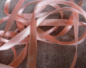 Peach Small Ribbon 3 Yards