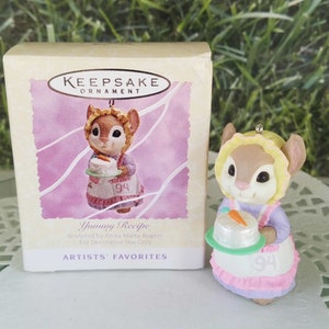 Yummy Recipe Hallmark Ornament Easter 1994