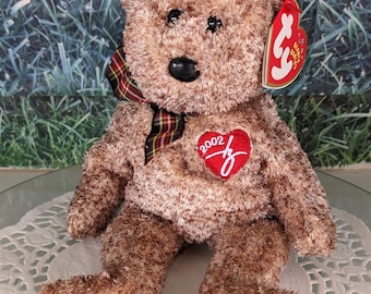 Signature Bear Beanie Babies Vintage TY 2002 with Original Tags