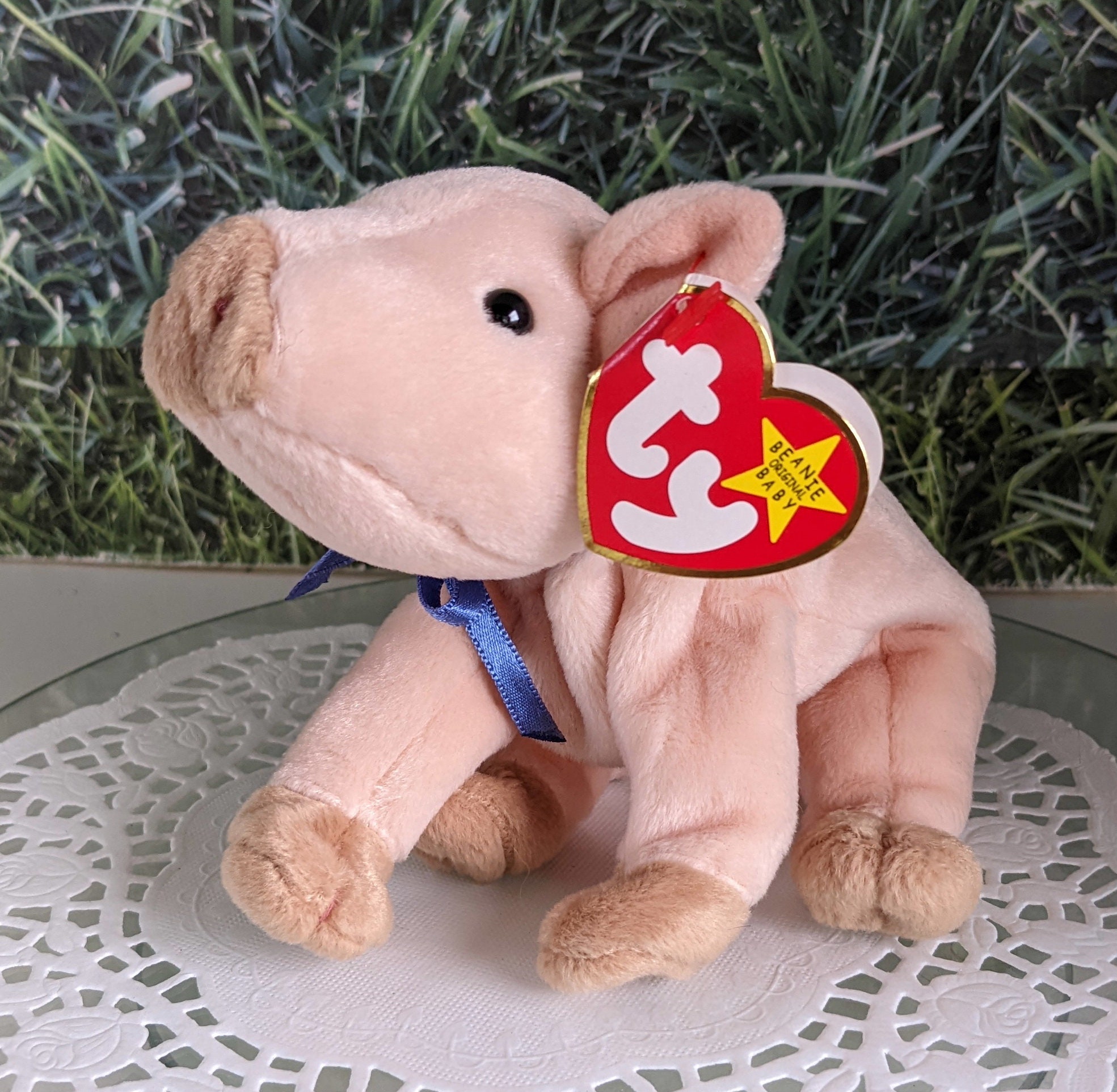 Knuckles the pig beanie baby sale