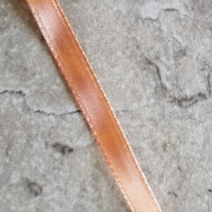 Burnt Rose Satin Ribbon 5 yards