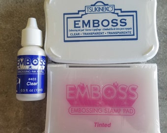Embossing Stamp Pad and Refill by Tsukineko