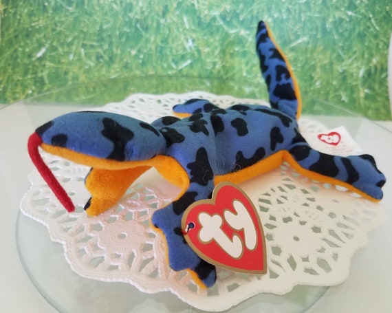 Lizz the Lizard Teenie Beanie Mcdonalds Vintage TY 1997 New in