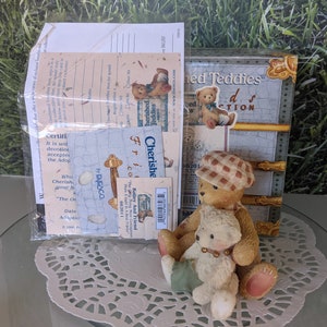 Bailey and Friend Cherished Teddies Figurine