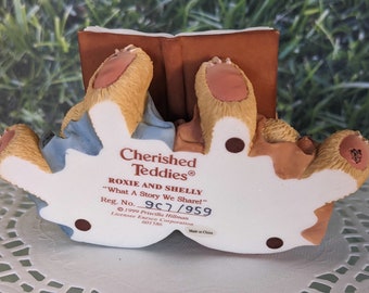 Roxie and Shelly Cherished Teddies Figurine - Etsy