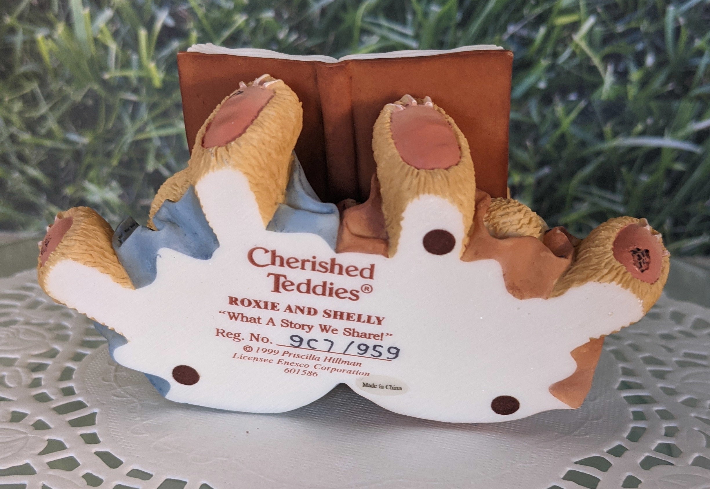 Roxie and Shelly Cherished Teddies Figurine - Etsy