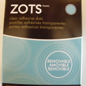 Therm O Web - Zots - Clear Adhesive Dots - Large - 300 Dots