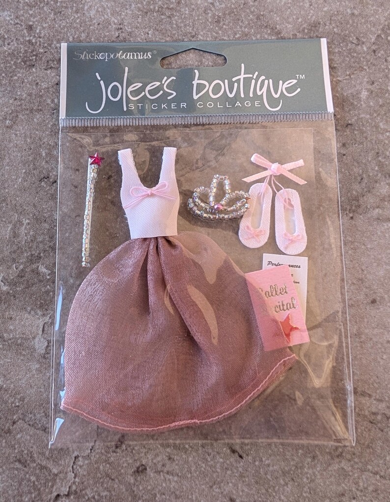 Jolee's Dimensional Stickers You choose the style Ballerina Princess