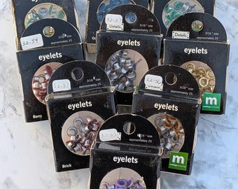 Making Memories 3/16" Eyelets Choose your color