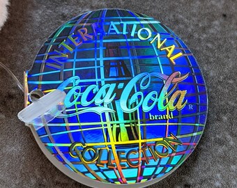 Oppy Greece Coca-Cola International Bean Bag with Original Tag and Tag Protector