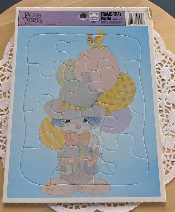Vintage Precious Moments Frame-tray Puzzle You Choose Style - Etsy