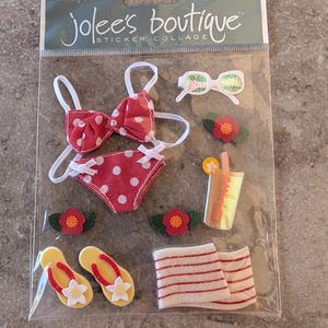 Jolee's Dimensional Stickers You choose the style Beach Bikini