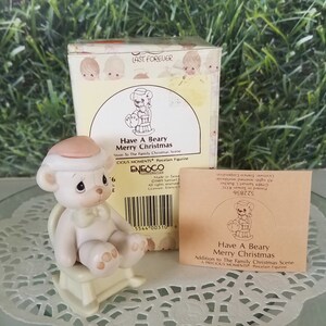Have A Beary Merry Christmas Precious Moments Figurine