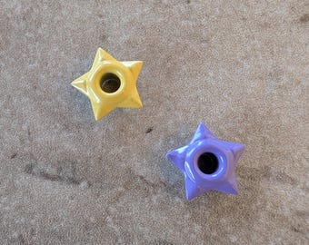 10 Star Shaped Eyelets Choose your color