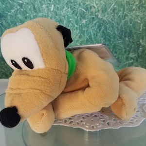 Pluto Disney Store Bean Bag Plush with Original Tag