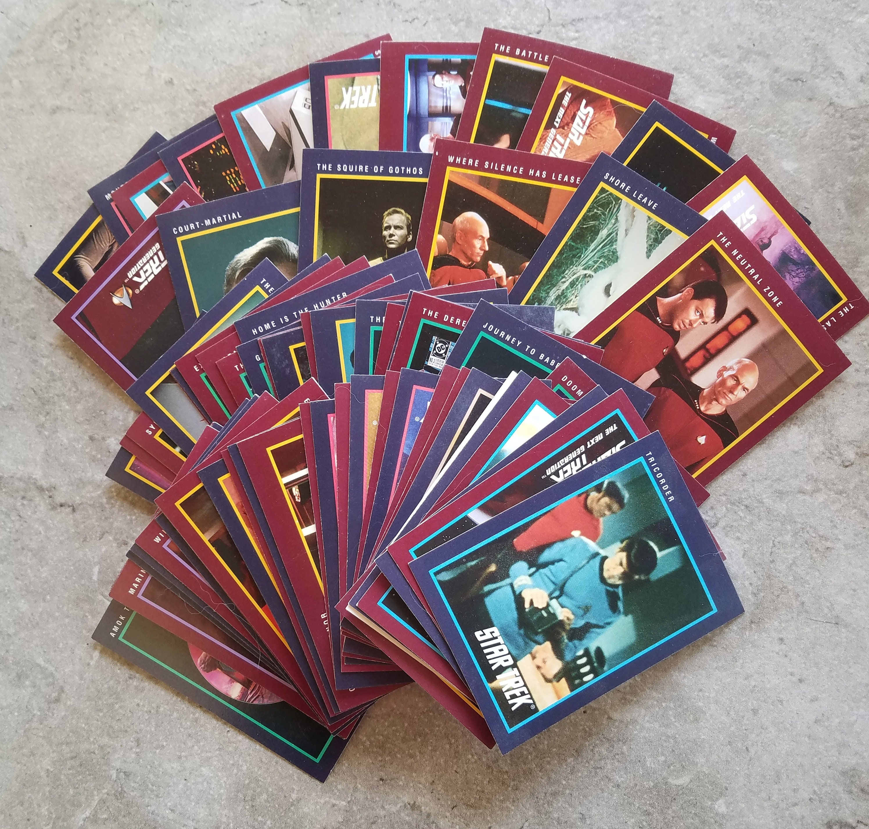Vintaage 1991 Star Trek 25th Anniversary Trading Cards - Etsy Vintaage 1991 Star Trek 25th Anniversary Trading Cards - Etsy