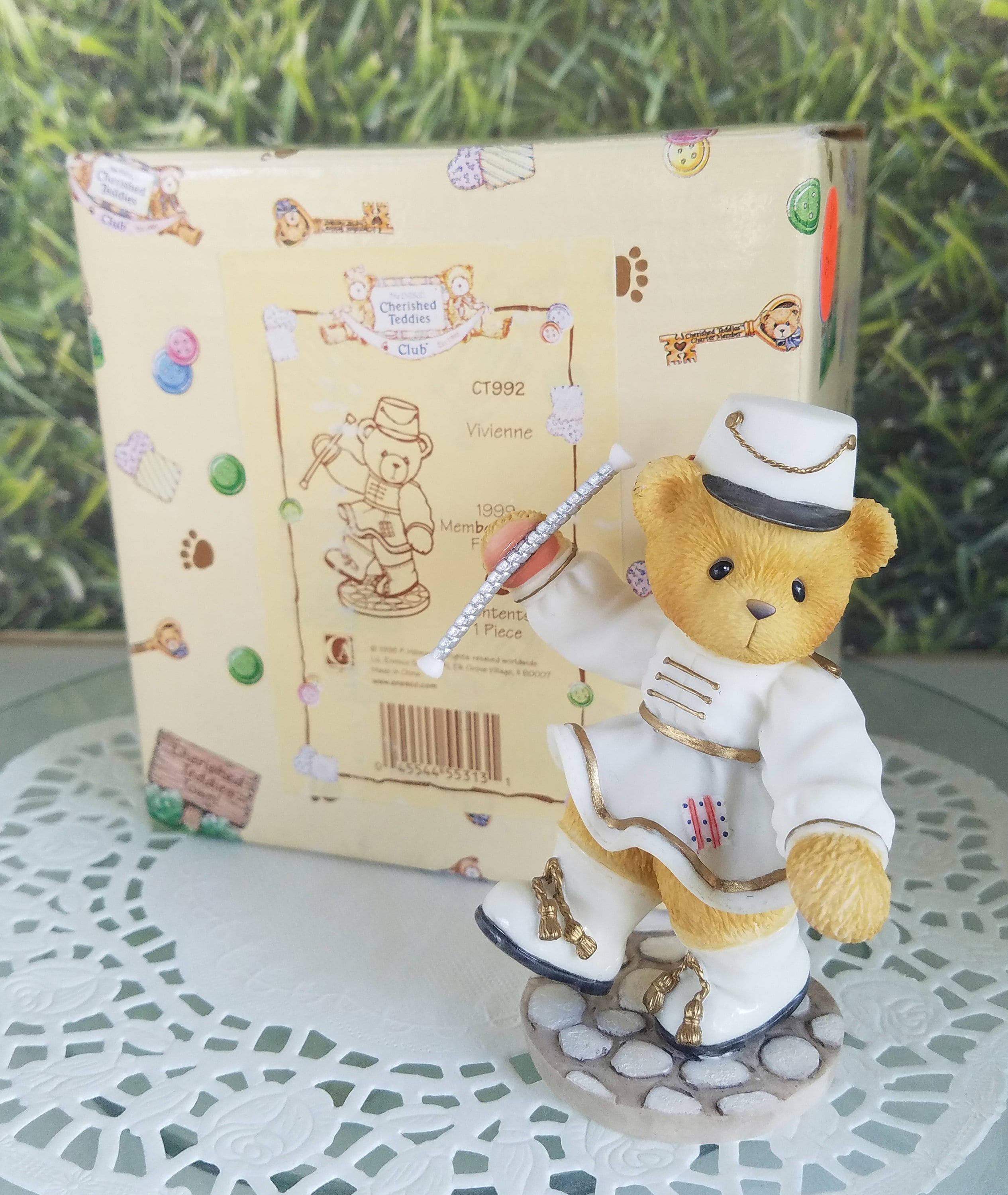 Vivienne Cherished Teddies Figurine - Etsy