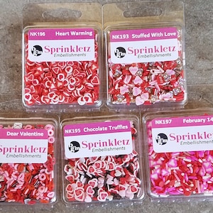 Sprinkletz Holiday Embellishments by Buttons Galore & More - Etsy