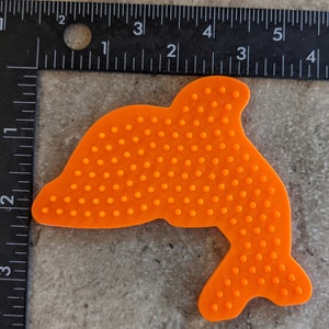 Perler Hama Pegboard Dolphin