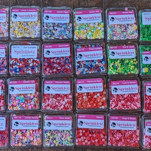 Sprinkletz Holiday Embellishments by Buttons Galore & More