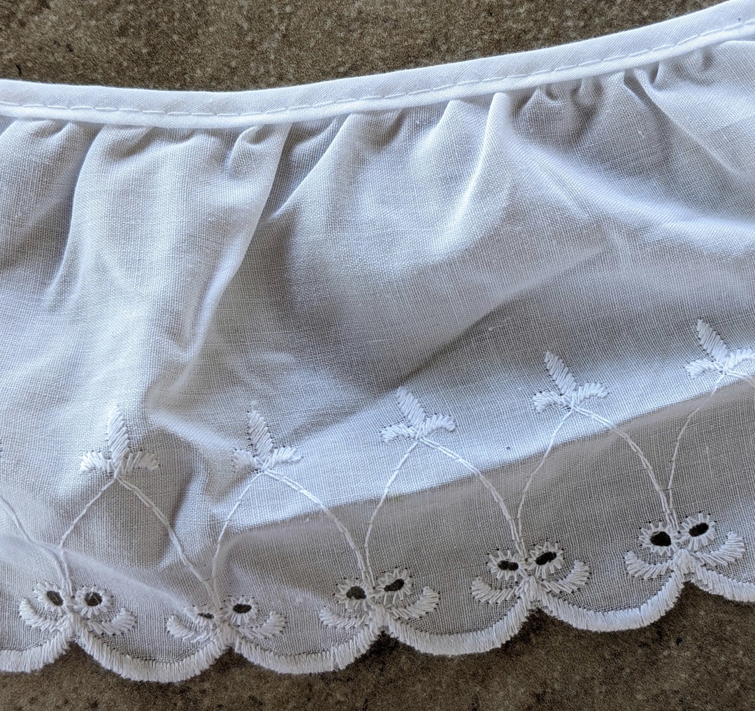 Vintage White Looped Lace Trim You Choose the Length - Etsy