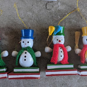 Vintage Wooden Ornament You choose