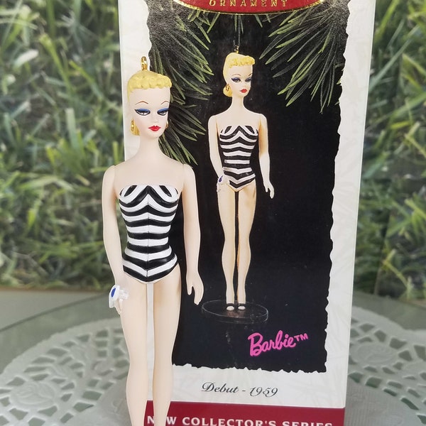 Barbie Debut 1959 Hallmark Ornament 1994