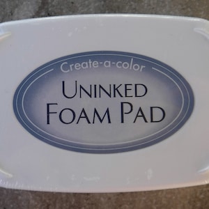Uninked Foam Pad by Tsukineko