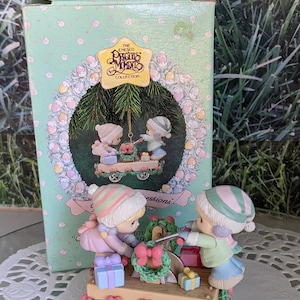 Enesco Precious Moments Our First Christmas Together Ornament 1993