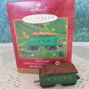 The Tender Lionel General Steam Locomotive Hallmark Ornament 2000
